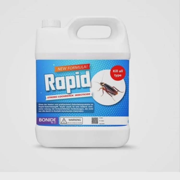 سم سوسک کش 4 لیتری عمده قدرتمند راپید Rapid ارسال رایگان به همراه یک عدد سمپاش سر نوشابه ای مدل 1