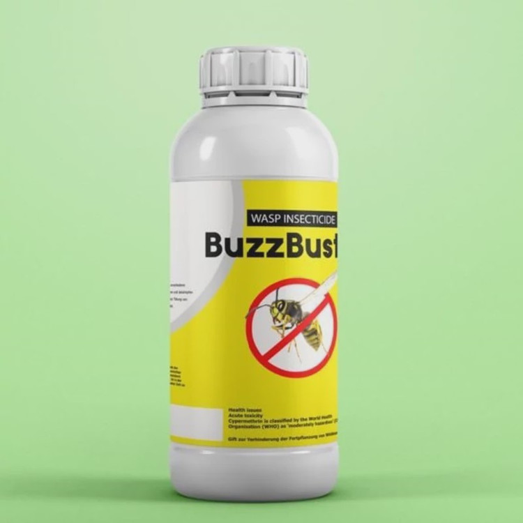سم کشتن زنبور های وحشی BuzzBuster ارسال رایگان به همراه سم پاش سر نوشابه ای مدل 1