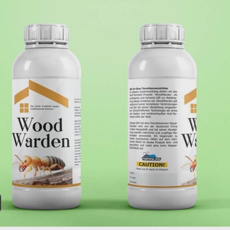 سم موریانه چوب Wood Warden Plus ارسال رایگان به همراه یک عدد سمپاش سرنوشابه ای مدل 1