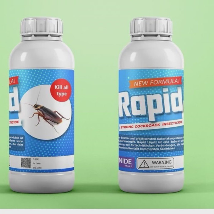 سم سوسک کش قدرتمند راپید Rapid ارسال رایگان به همراه یک عدد سمپاش سر نوشابه ای مدل 1