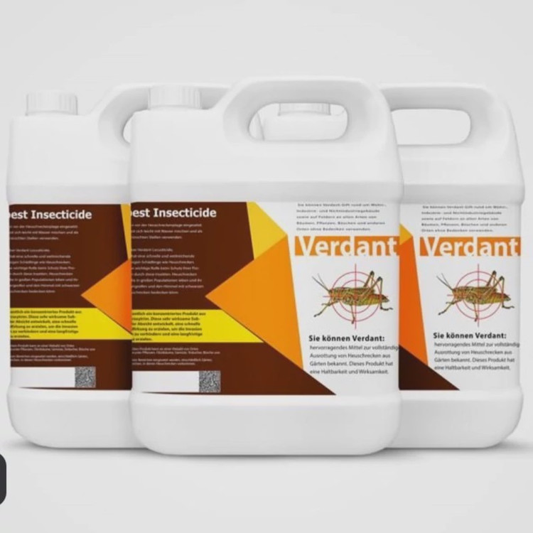 سم 4 لیتری عمده ضد ملخ Verdant - سم ضد ملخ ارسال رایگان به همراه یک عدد سمپاش سرنوشابه ای مدل 1