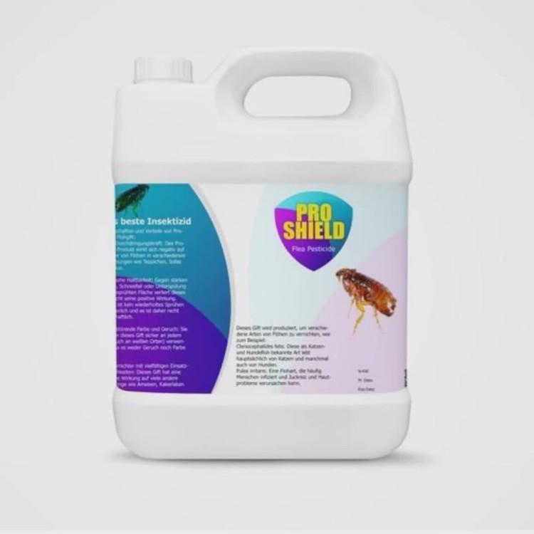 سم 4 لیتری عمده ریشه کنی کک و حشرات گزنده Proshield ارسال رایگان به همراه یک عدد سمپاش سرنوشابه ای رایگان مدل 1