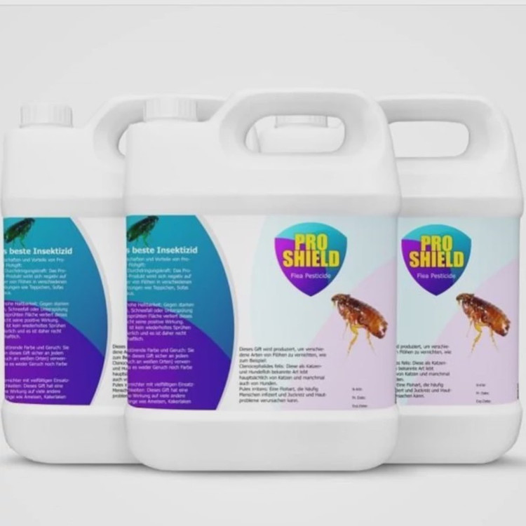 سم 4 لیتری عمده ریشه کنی کک و حشرات گزنده Proshield ارسال رایگان به همراه یک عدد سمپاش سرنوشابه ای رایگان مدل 1
