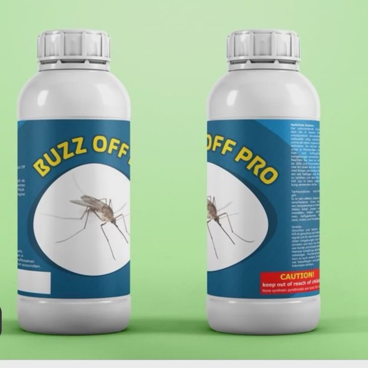 سم اختصاصی حشرات - ضد پشه Buzz Off Pro، پشه توالت و جنگل ارسال رایگان به همراه سمپاش سرنوشابه ای مدل 1