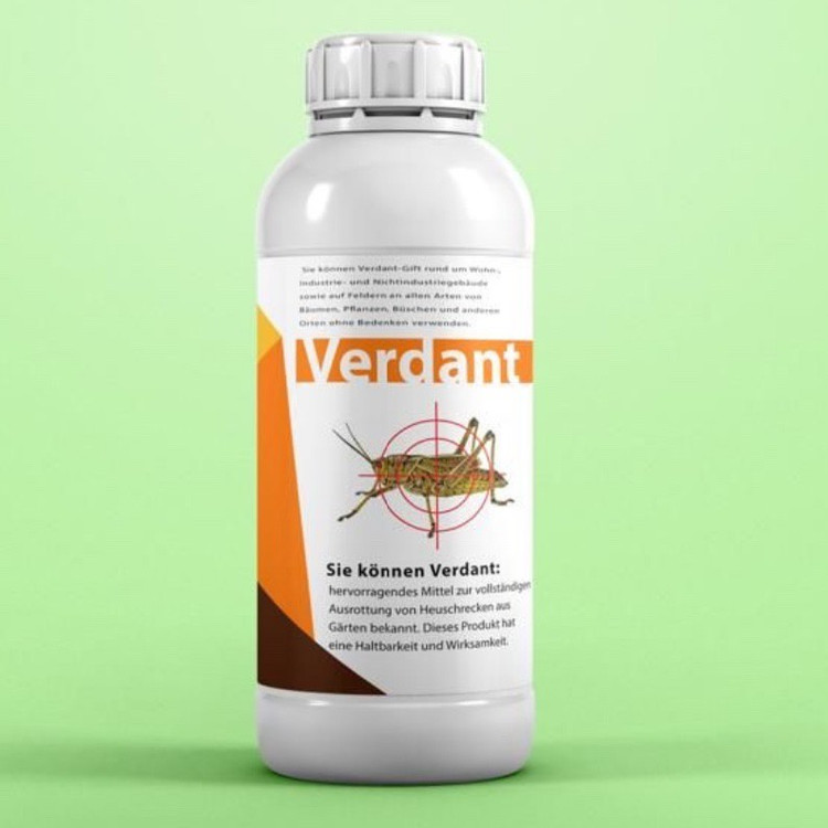 محصول ضد ملخ Verdant - سم ضد ملخ ارسال رایگان به همراه یک عدد سمپاش سرنوشابه ای