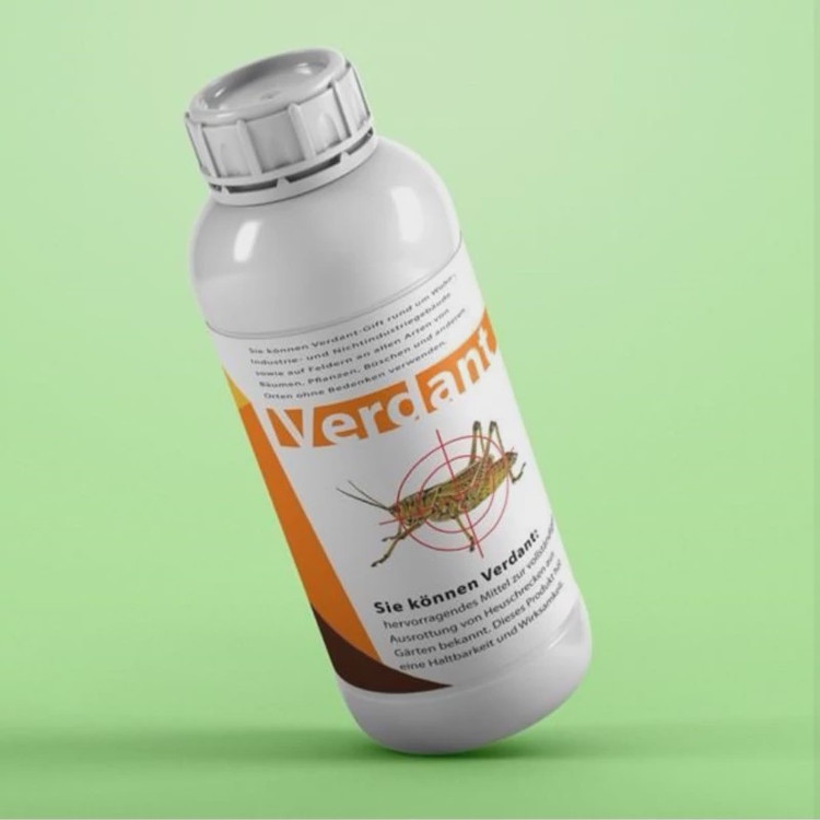 محصول ضد ملخ Verdant - سم ضد ملخ ارسال رایگان به همراه یک عدد سمپاش سرنوشابه ای مدل 1