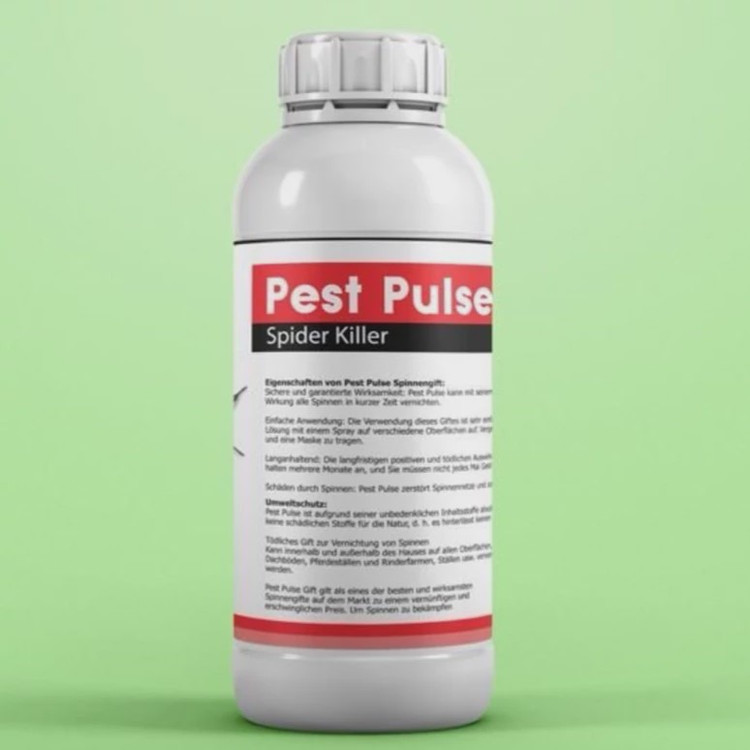 سم عنکبوت کش Pest Pulse پست پلاس اورجینال ارسال رایگان به همراه یک عدد سمپاش سرنوشابه ای مدل 1