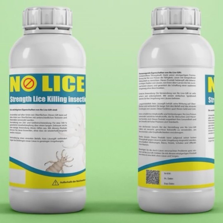 سم شپش کش قوی No Lice نولایس ارسال رایگان به همراه یک عدد سمپاش سرنوشابه ای مدل 1