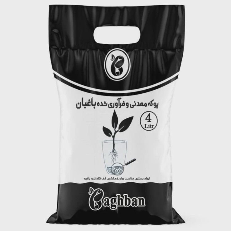 پوکه معدنی 4 لیتر باغبان