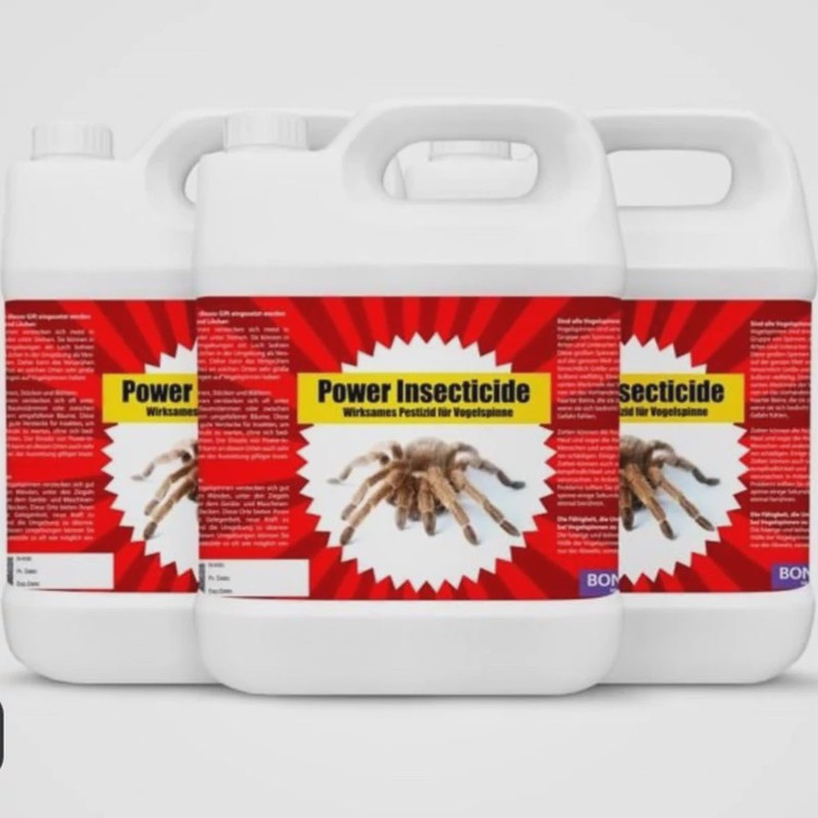 سم 4 لیتری عمده رتیل عنکبوت کش Power insecticide ارسال رایگان به همراه یک عدد سم پاش سر نوشابه ای