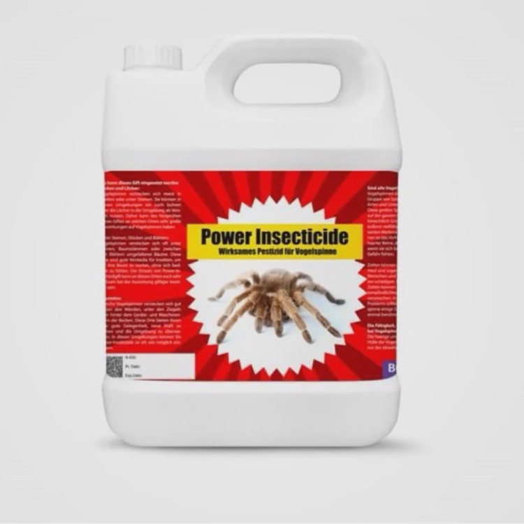 سم 4 لیتری عمده رتیل عنکبوت کش Power insecticide ارسال رایگان به همراه یک عدد سم پاش سر نوشابه ای