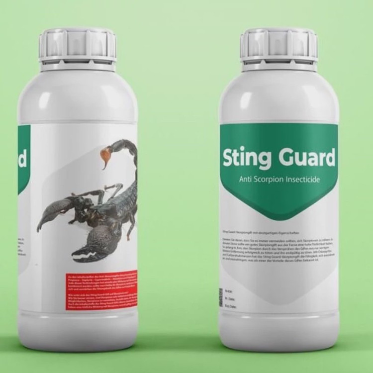 سم برای نابودی عقرب - Sting Guard استینگ گارد ارسال رایگان به همراه یک عدد سمپاش سرنوشابه ای مدل 1
