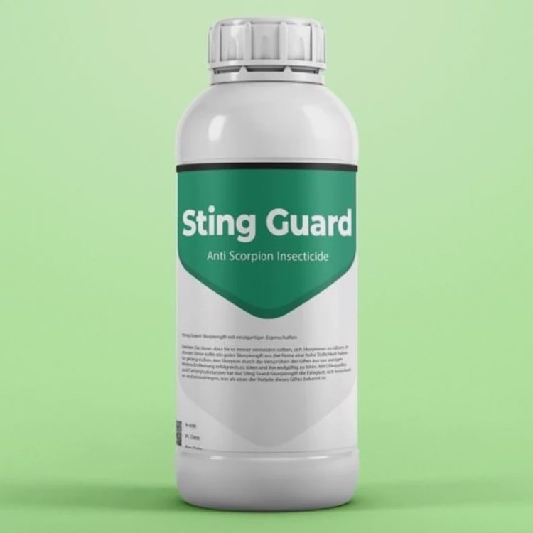 سم برای نابودی عقرب - Sting Guard استینگ گارد ارسال رایگان به همراه یک عدد سمپاش سرنوشابه ای مدل 1