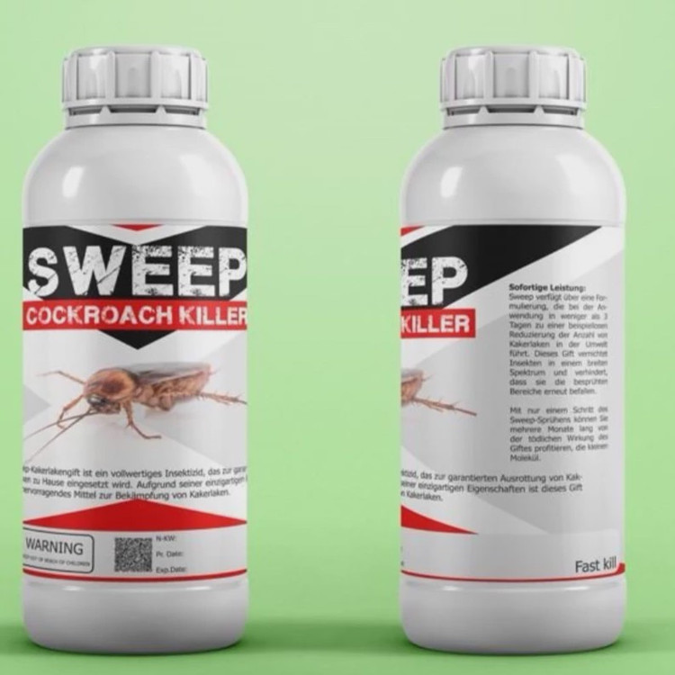 سم سوسک کش Sweep اسویپ اورجینال ارسال رایگان به همراه یک عدد سمپاش سرنوشابه ای مدل 1