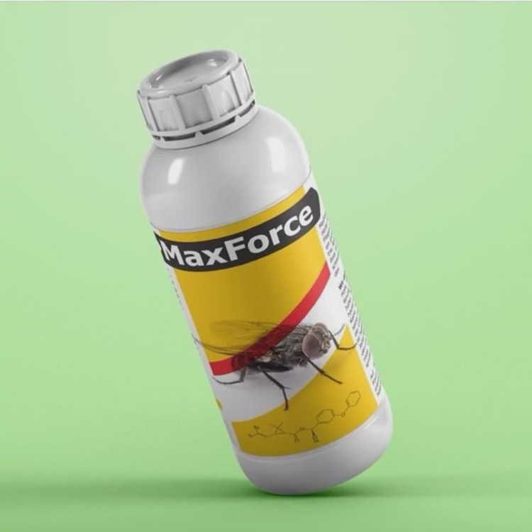 سم قدرتمند مکس فورس MaxForce برای کنترل مگس ارسال رایگان به همراه یک عدد سمپاش سر نوشابه ای مدل 1