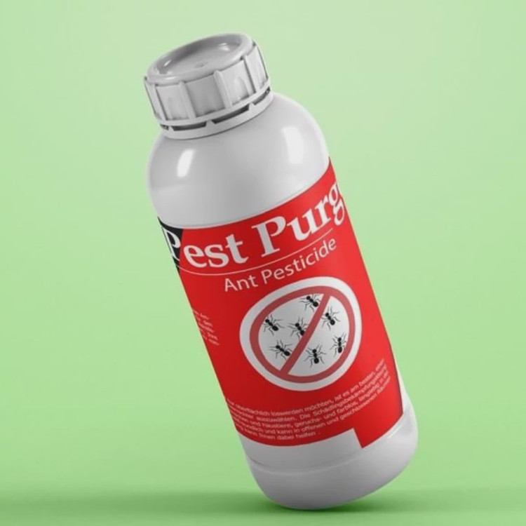 سم مورچه کش Pest Purge پست ارسال رایگان به همراه یک عدد سمپاش سرنوشابه ای مدل 1