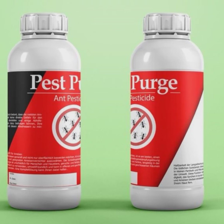 سم مورچه کش Pest Purge پست ارسال رایگان به همراه یک عدد سمپاش سرنوشابه ای مدل 1