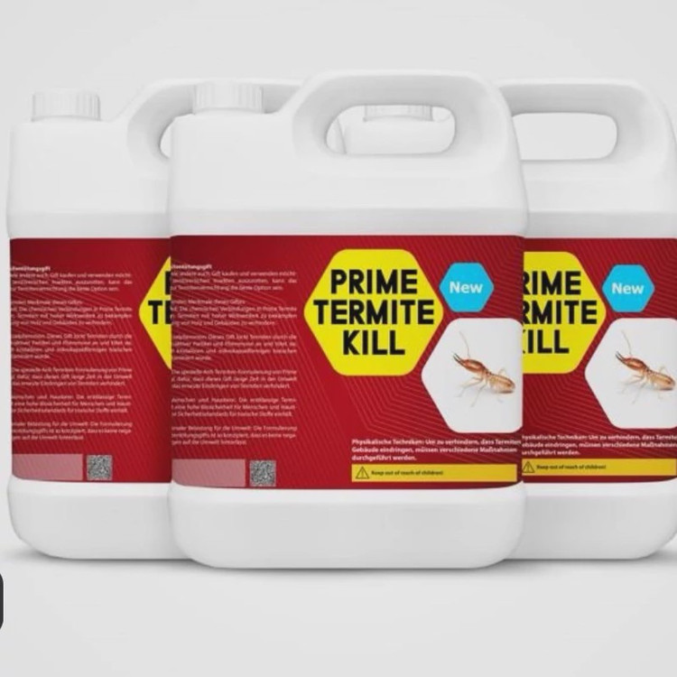 سم 4 لیتری عمده ضد حشره موریانه Prime termite kill ارسال رایگان به همراه یک عدد سمپاش سرنوشابه ای مدل 1