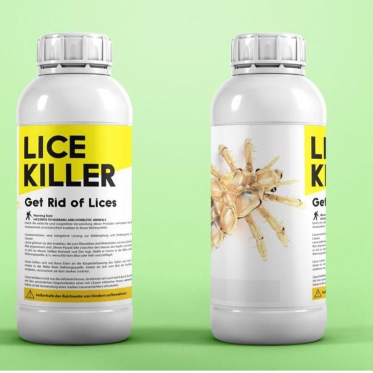 سم قدرتمند شپش Lice killer برای از بین بردن شپش ها ارسال رایگان به همراه یک عدد سمپاش سر نوشابه ای