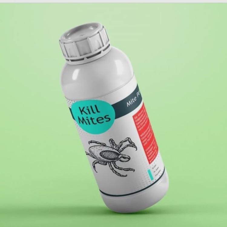 سم کنه کش موثر با ویژگی زیاد Kill mites کیل مایت ارسال رایگان به همراه یک عدد سمپاش سرنوشابه ای مدل 1